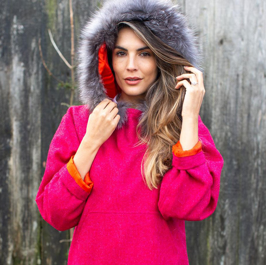 Luxury Tweed Hoodies & Capes