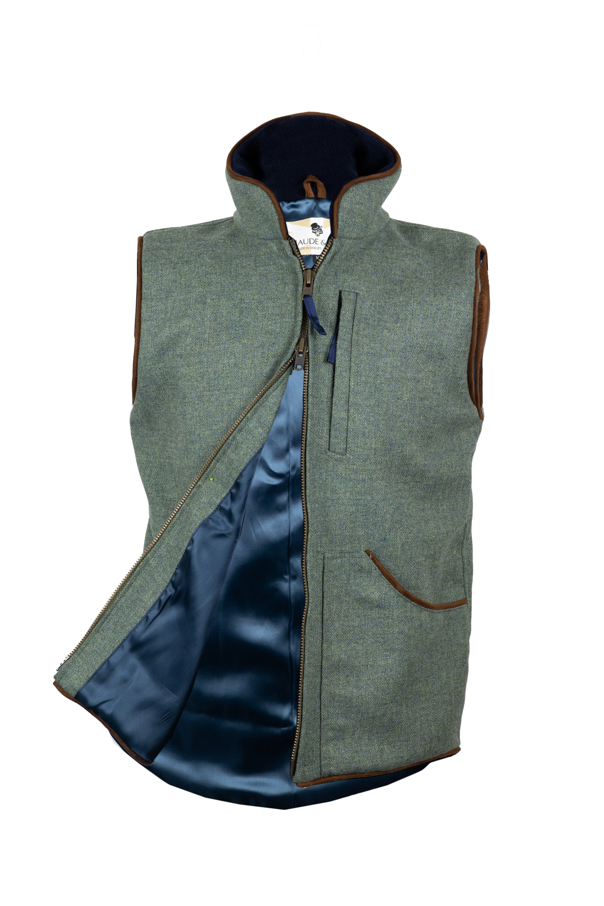 The Sage - lightweight Tweed Gilet